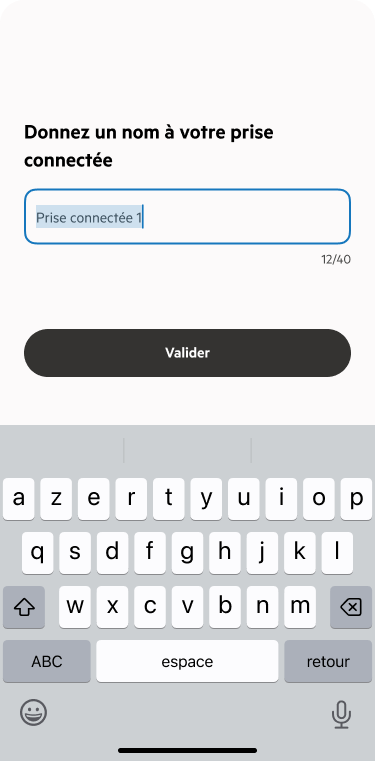 Smart plugs - naming - Language=FR