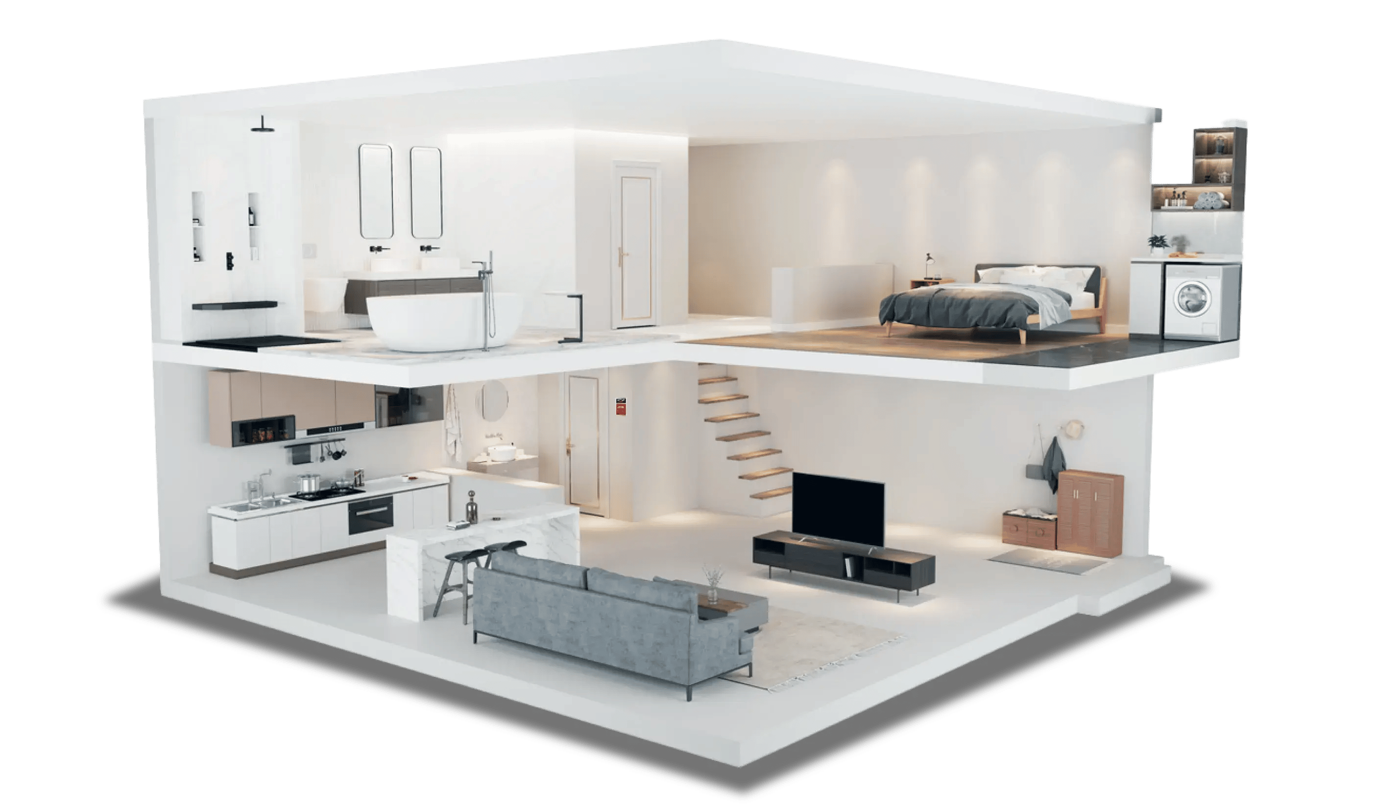 Maison 3D Alarme