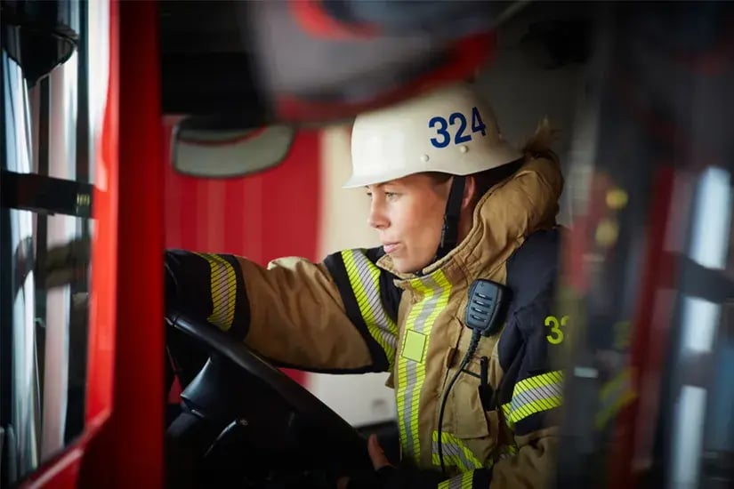 Fonctionnement d'une alarme incendie