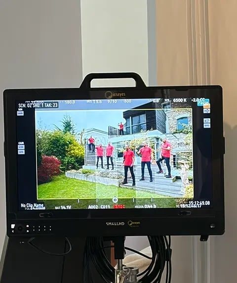 Réalisation du tournage de la publicité Sector Alarm 2026