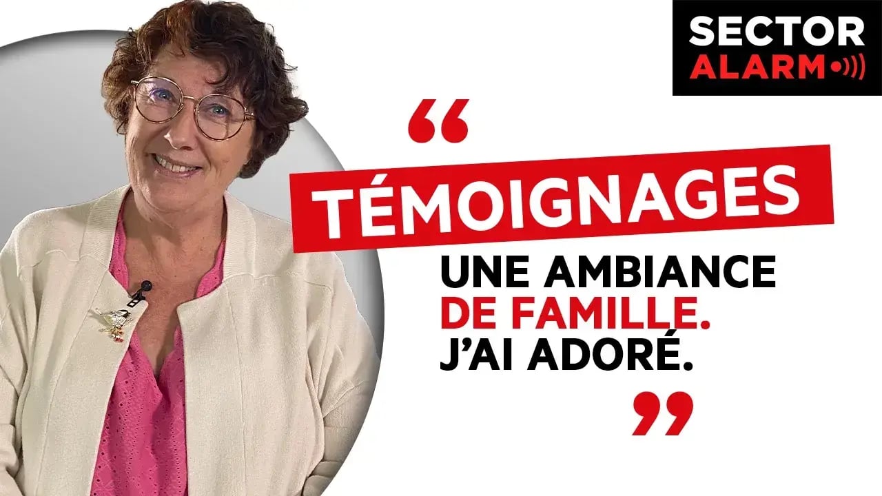 Témoignage vidéo : Gaëlle partage un avis Sector Alarm positif sur la protection de son domicile
