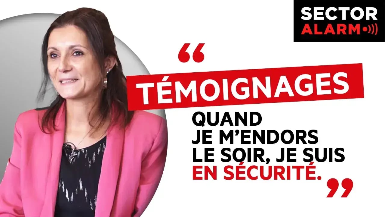 Tatiana exprime dans un avis Sector Alarm la sérénité retrouvée grâce à son système d’alarme