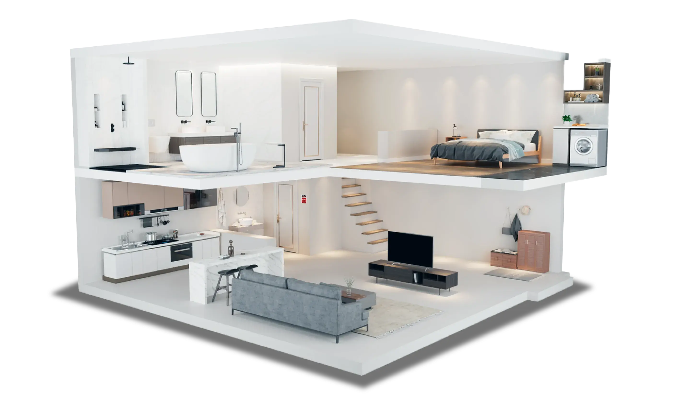 Maison 3D Alarme