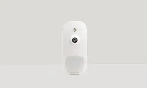 Détecteur avec caméra inclus dans un pack système d’alarme