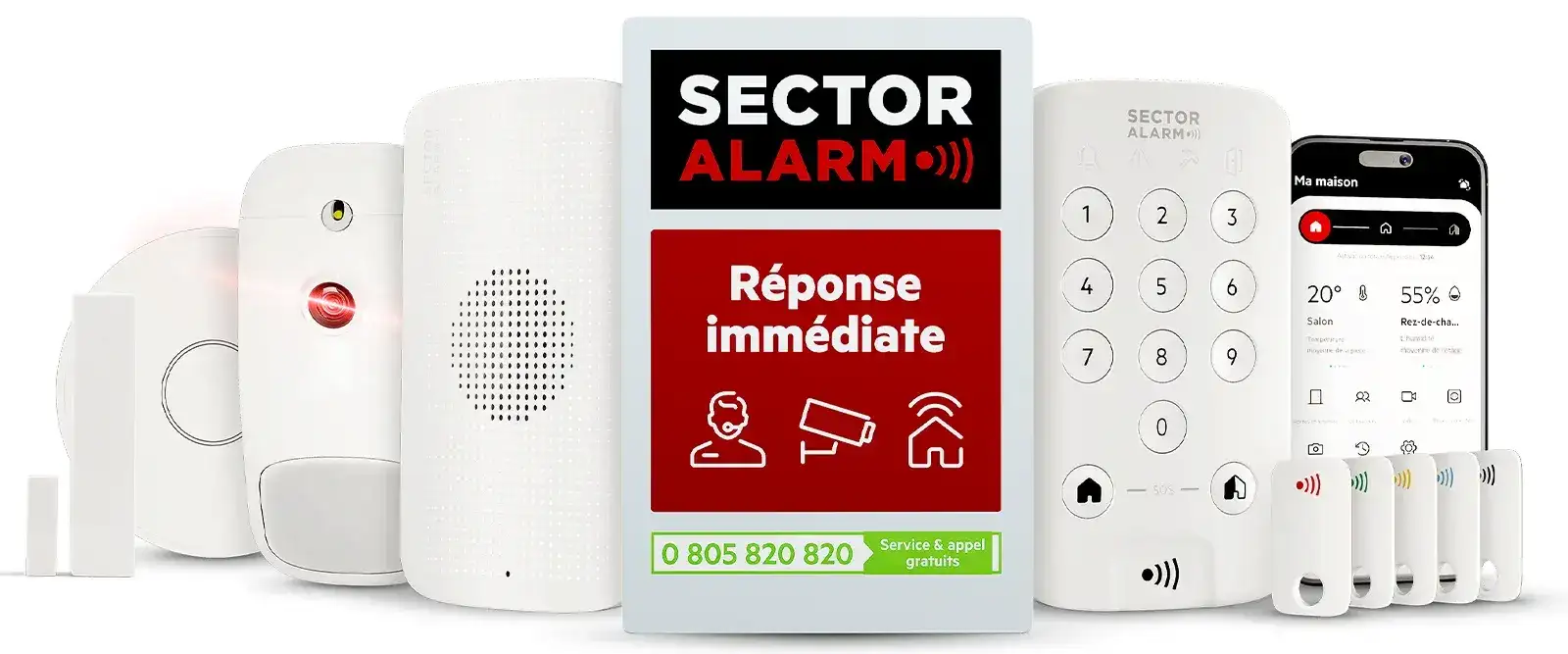Pack alarme anti intrusion