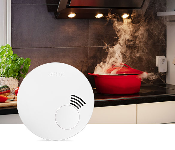 Détecte la fumée afin de prévenir de tout type d'incendie
