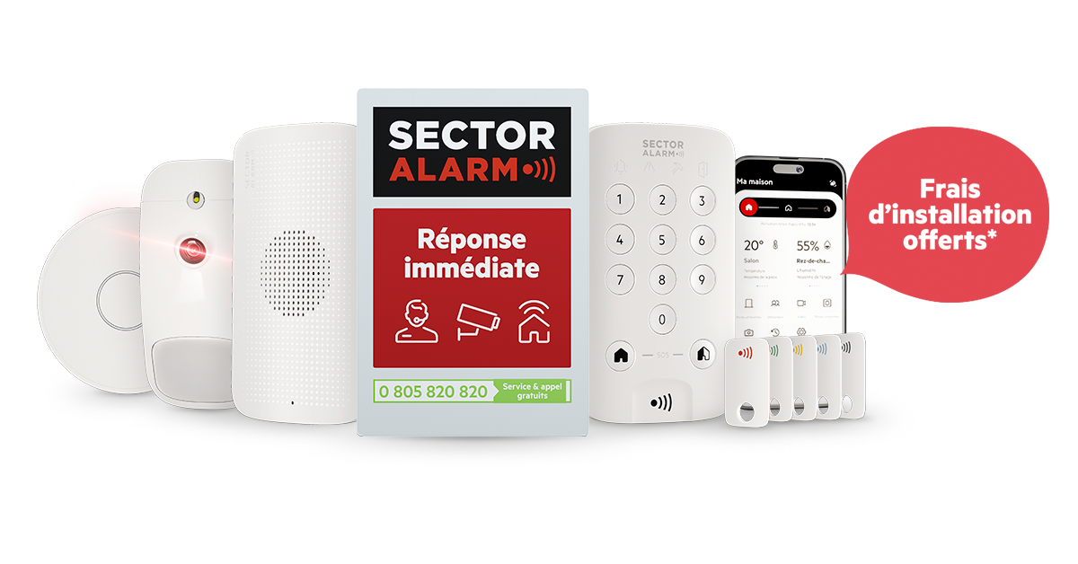 Sector Alarm, protection sur-mesure 24/7