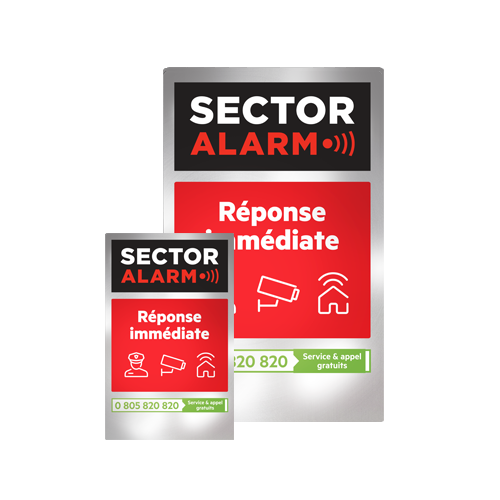 Plaques et autocollants