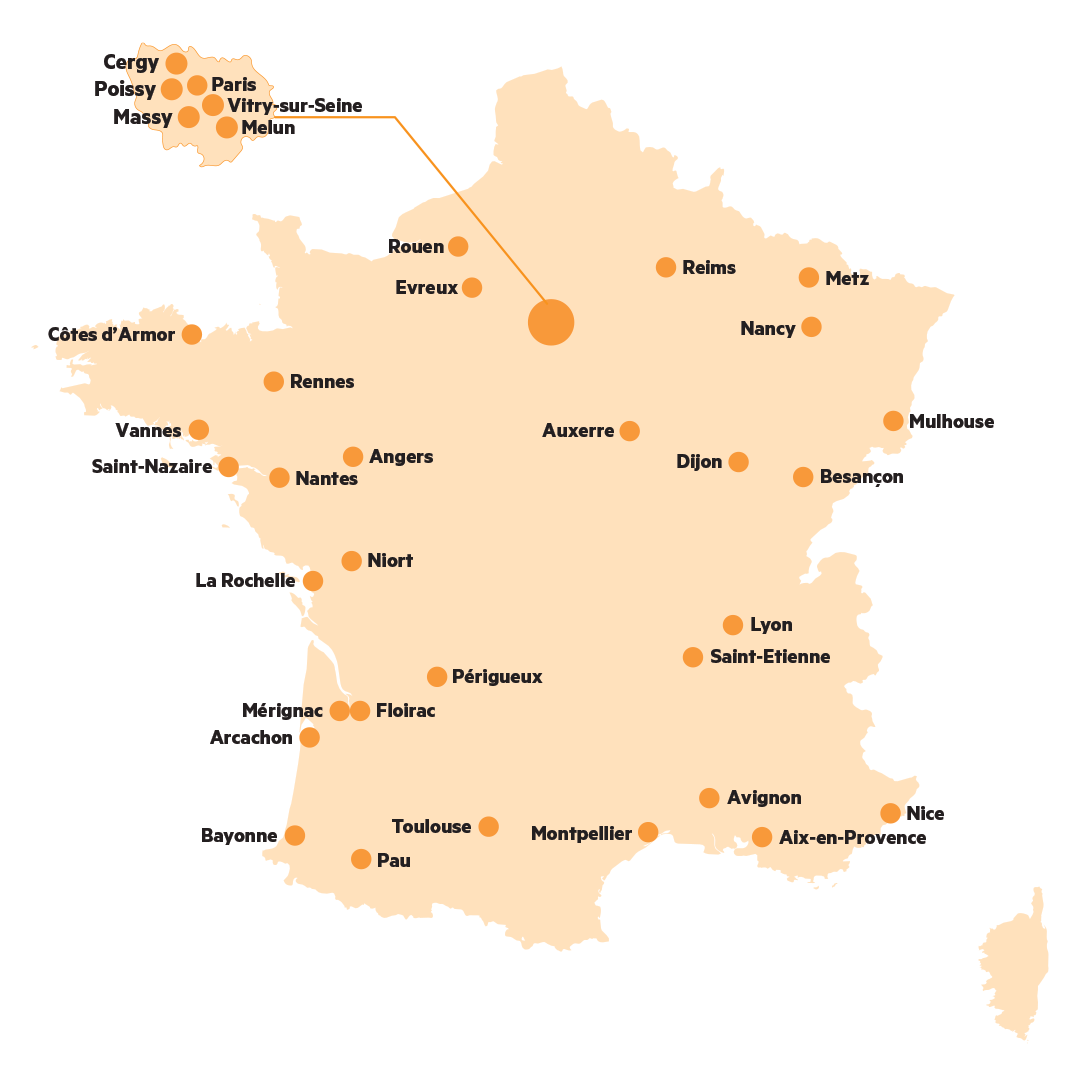 carte france
