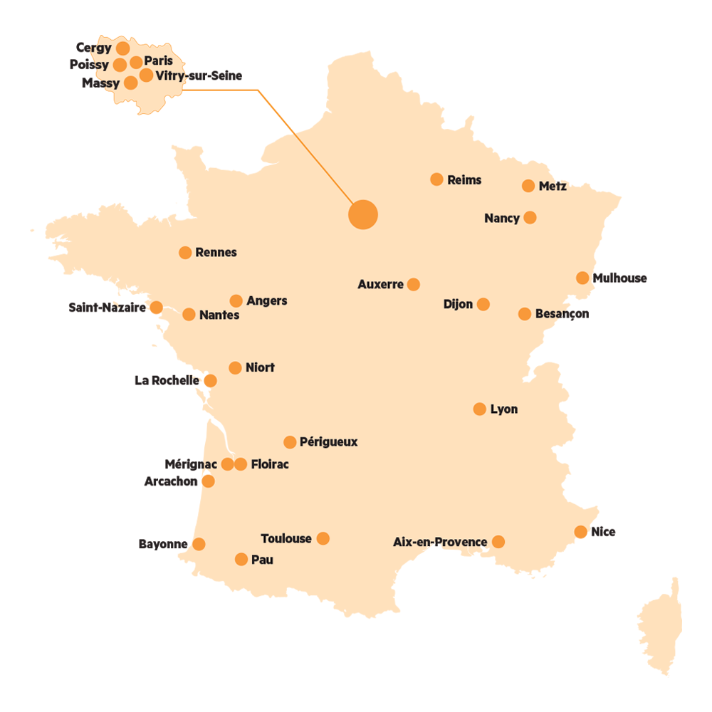 Emplois toute la France